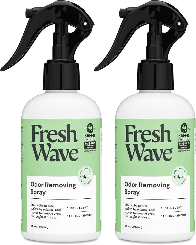 Fresh Wave Original Room and Fabric Air Freshener Spray, 2-Pk, 8 oz | Amazon (US)