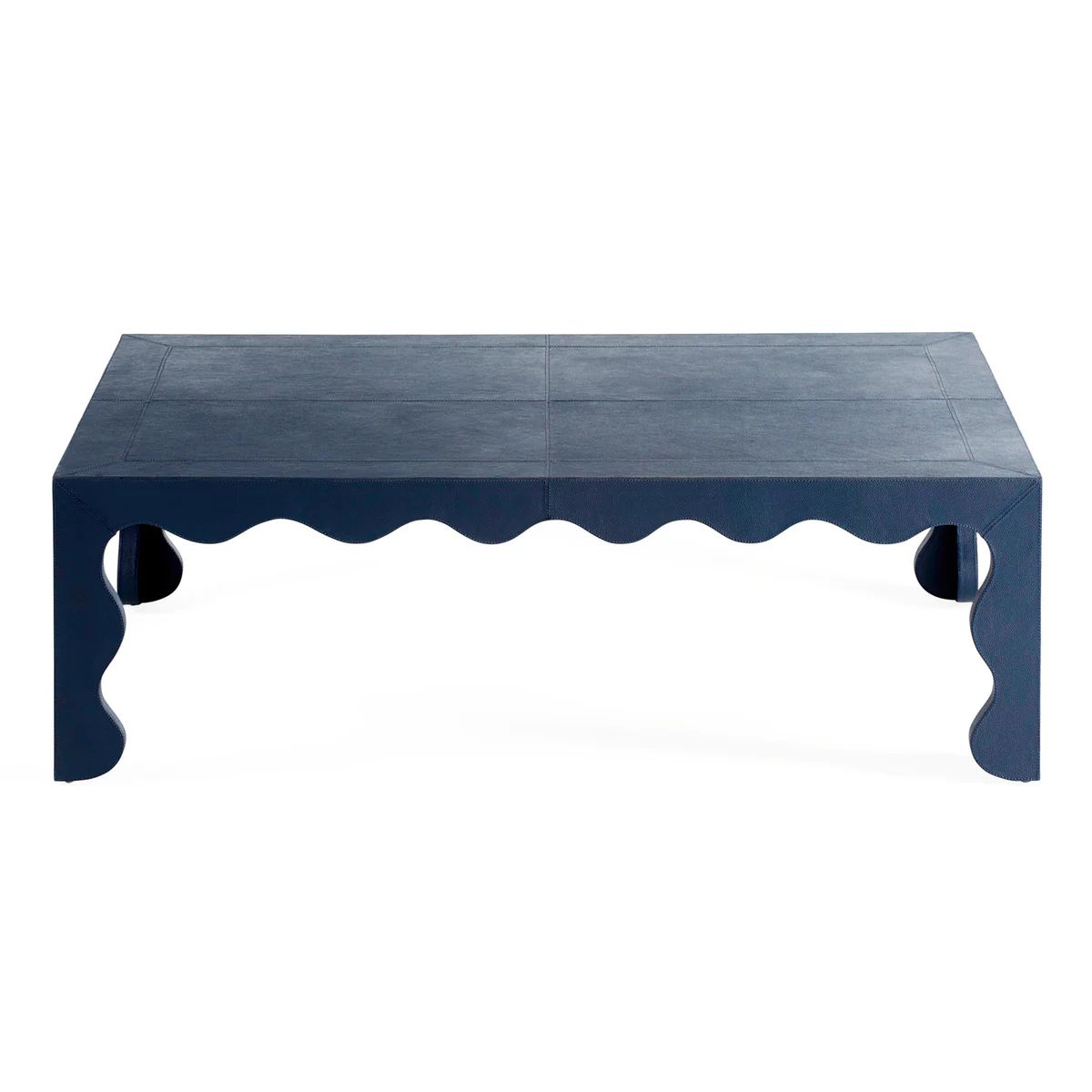 Flow Leather Cocktail Table | Jonathan Adler