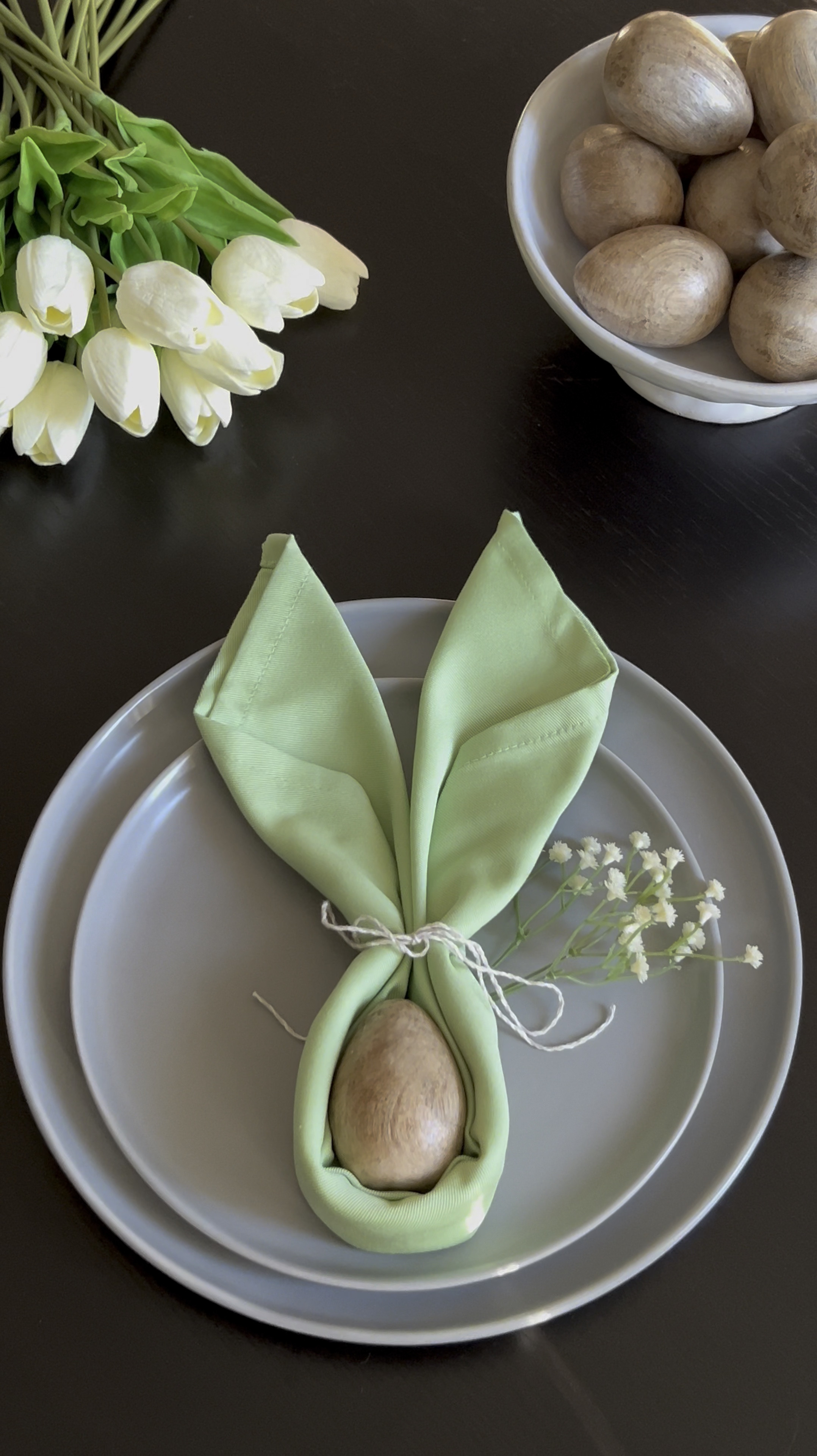Easter napkin fold #easter #bunny #eastertable #eastertablescape #amazon #tjmaxx #marshalls  #LTKfindsunder50 #LTKhome

#LTKSeasonal #LTKHome #LTKFindsUnder50