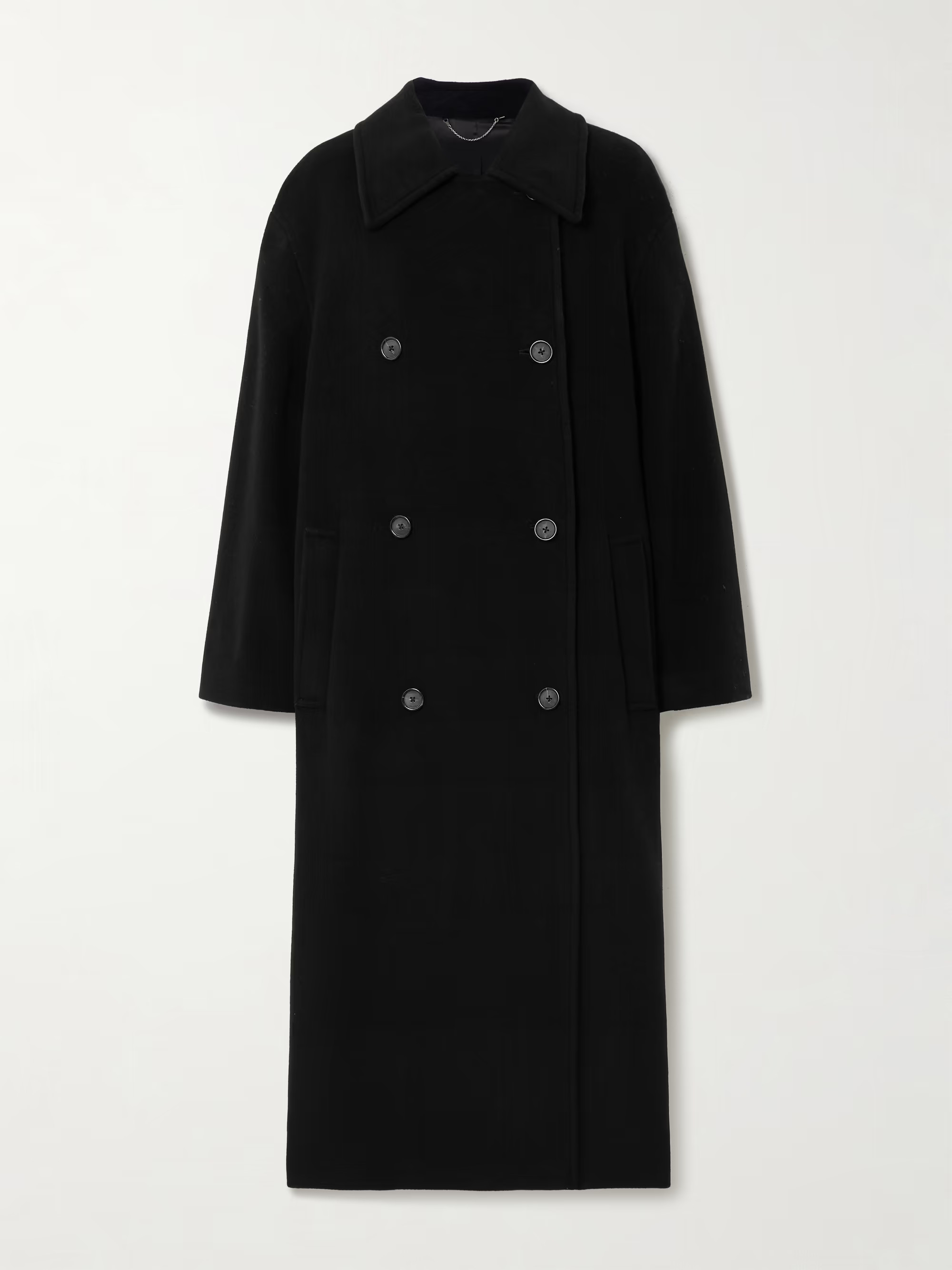 Shield oversized double-breasted wool-blend coat | NET-A-PORTER (UK & EU)
