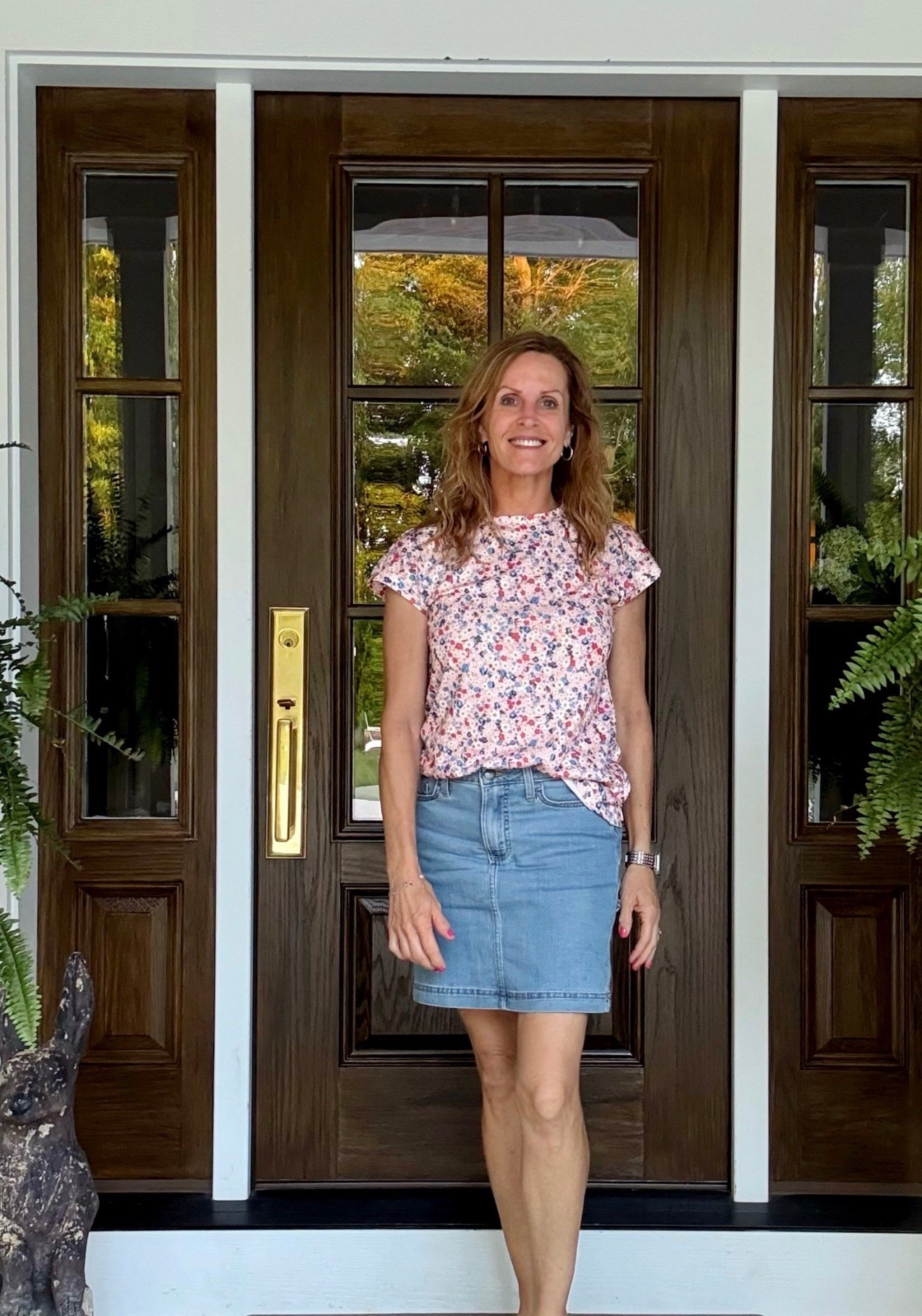 This top of one of my faves.  This trendy tunic comes in a lot of colors and patterns.
***I’m wearing a small

#LTKSeasonal #LTKOver40 #LTKSaleAlert