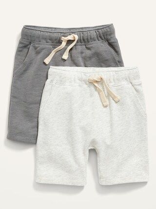 French Terry Drawstring Shorts 2-Pack for Toddler Boys | Old Navy (US)