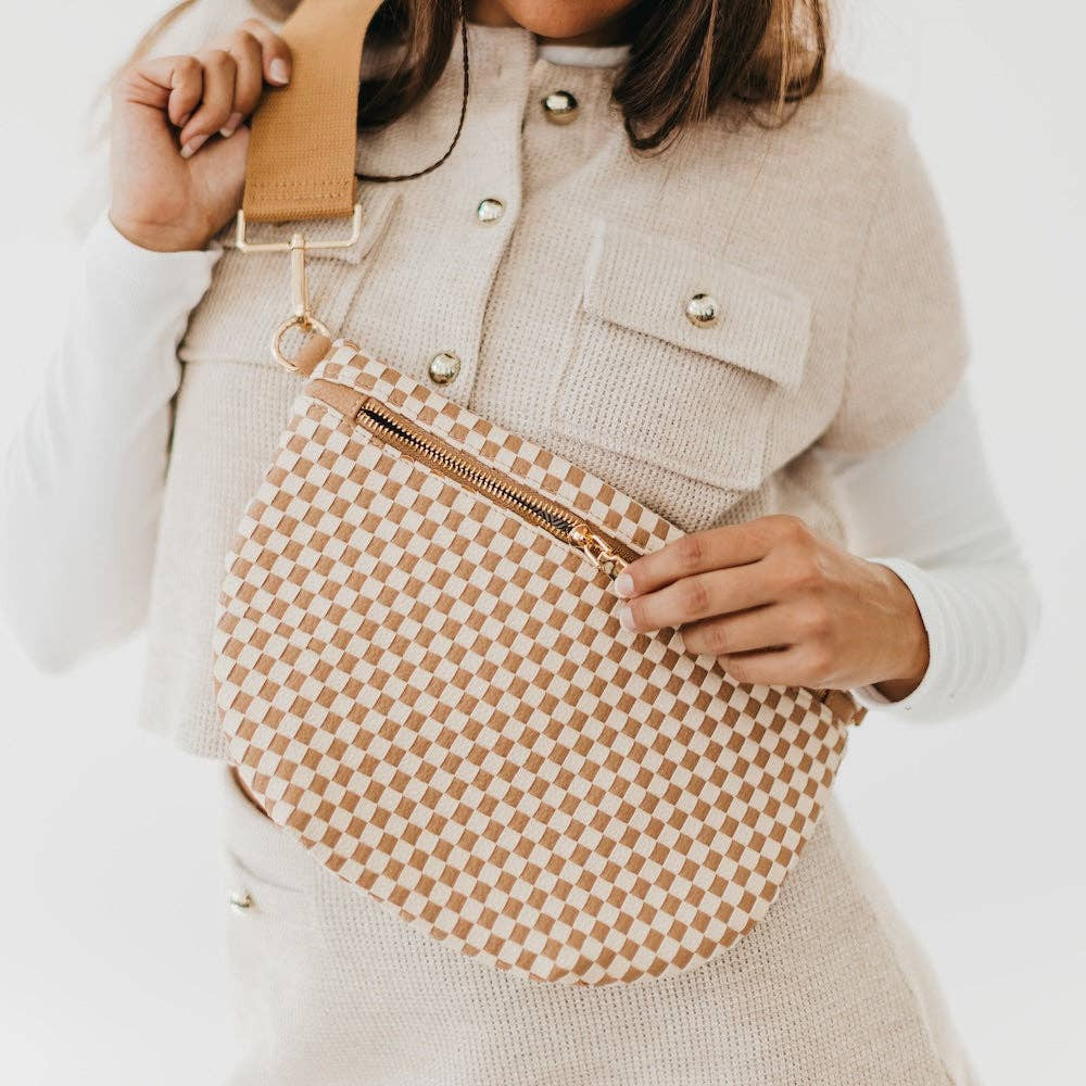 Westlyn Woven Vegan Leather Bag | Clover + Bee
