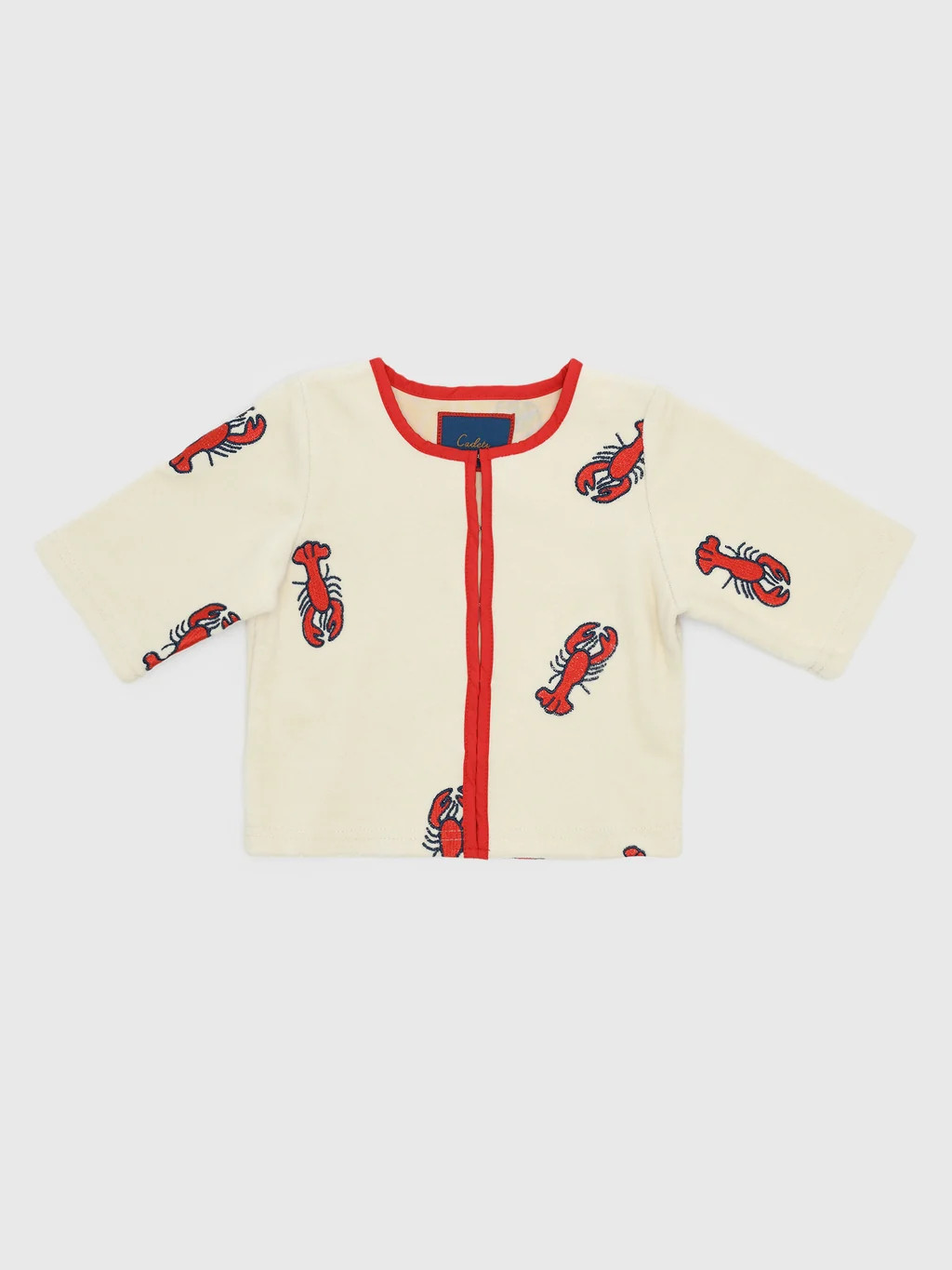 Cadets Girls' Cropped Terry Jacket | Saint Bernard