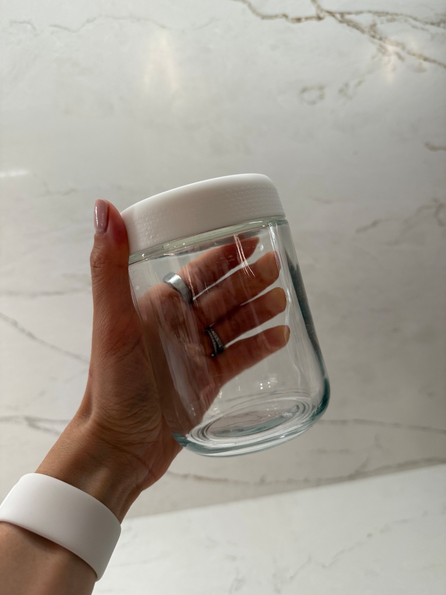 The glass pint jars that I store my creami ice cream in. Comes in a pack of 6. Great for overnight oats too  

#LTKFamily #LTKBaby #LTKHome