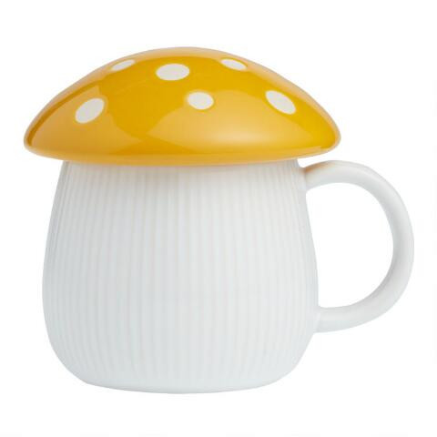 Mushroom Lidded Mug | World Market
