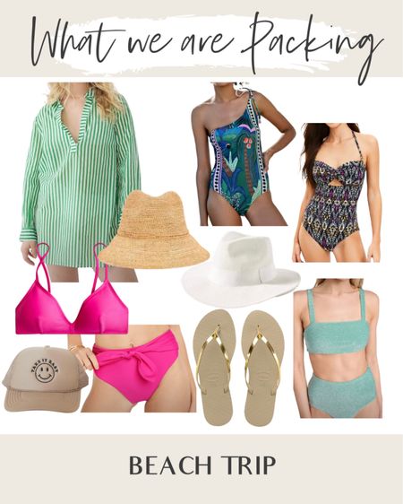 Packing for a beach trip. What we are packing. Beach vacation. Warm getaway. 

#LTKtravel #LTKstyletip #LTKSeasonal