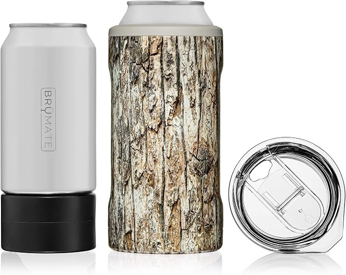 BrüMate HOPSULATOR TRíO 3-in-1 Stainless Steel Insulated Can Cooler, Works With 12 Oz, 16 Oz Ca... | Amazon (US)