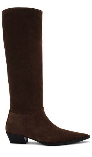 Cassie Boot in Mocca Brown | Revolve Clothing (Global)