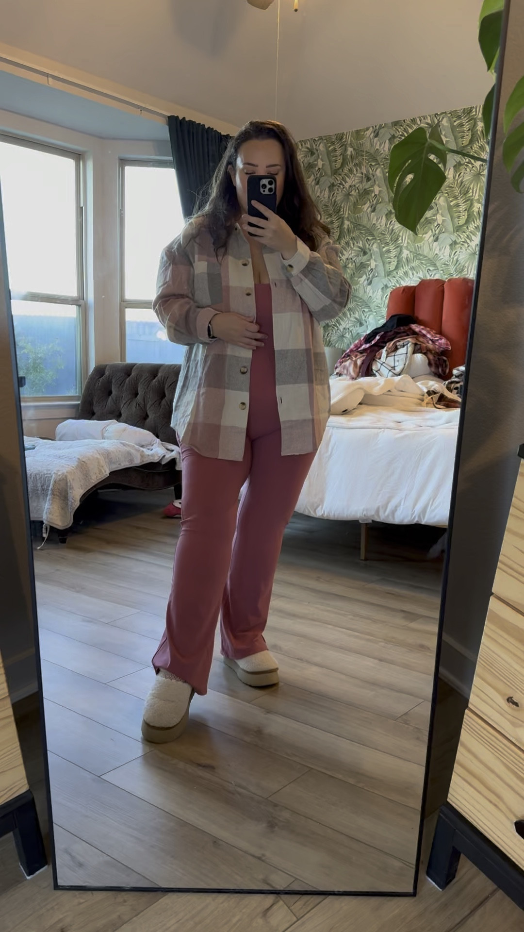 My favorite of all the flannels is this warm pink shacket look!

#LTKFindsUnder50 #LTKPlusSize #LTKSeasonal