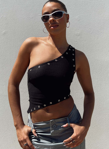 Motel Soyuna Top Black | Princess Polly US