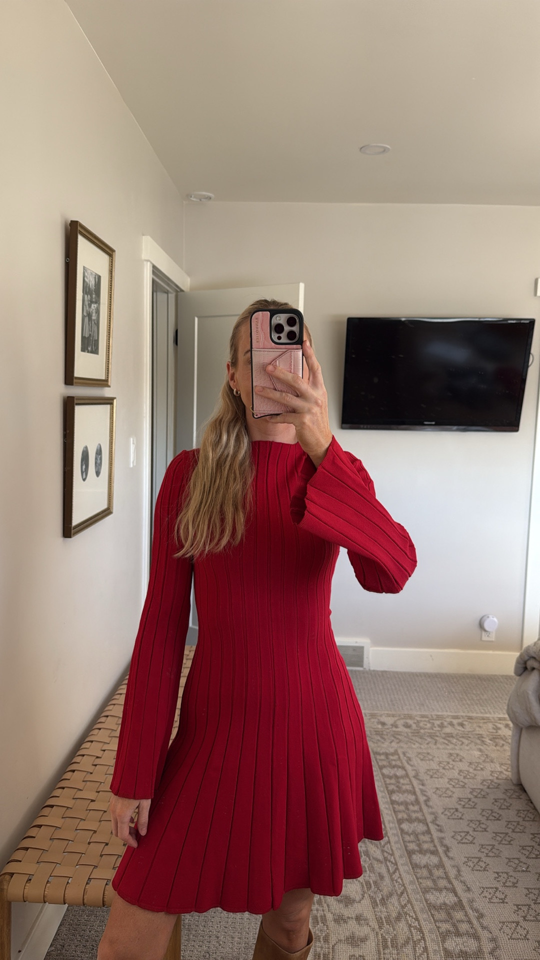 Wearing a small and boots run TTS  

#LTKootd #LTKgrwm #LTKGiftGuide