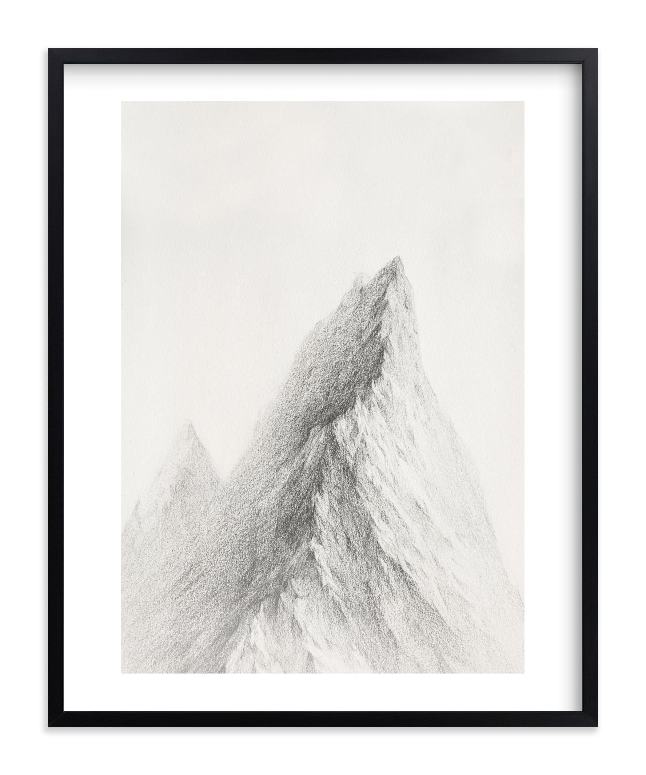 "Mt. Winterfell" - Drawing Limited Edition Art Print by jinseikou. | Minted