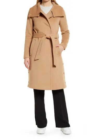 Belted Wool Blend Coat | Nordstrom