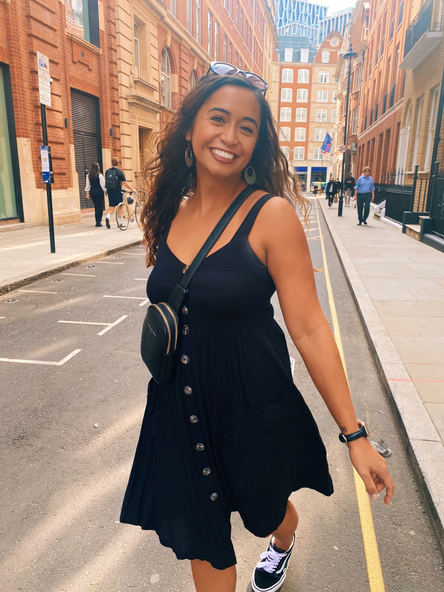 Outfit inspiration when traveling to London. Outfit ideas when traveling to Europe. Cute and comfy outfit. 

#LTKSeasonal #LTKeurope #LTKfit
