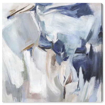 Blue Depth Canvas Print Neutral Wall Decor by Art Remedy | Wayfair North America