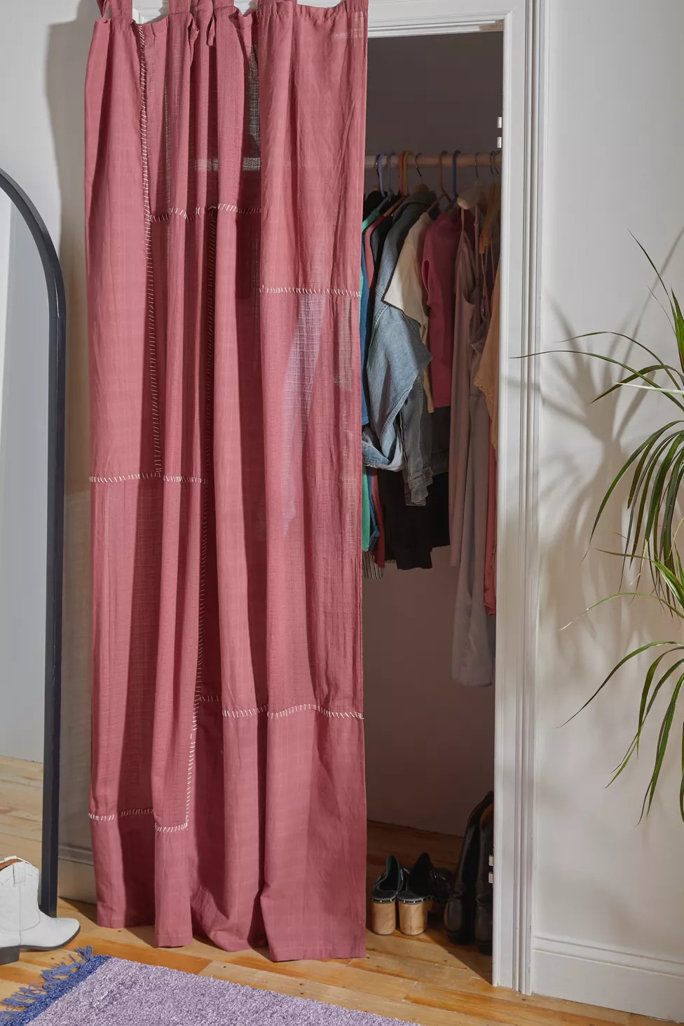 Chloe Patchwork Gauze Curtain Panel | Urban Outfitters (US and RoW)