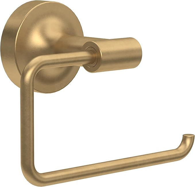 Franklin Brass Voisin (1-Pack) Toilet Paper Holder Satin Gold Tissue Roll Holder for Bathroom Org... | Amazon (US)