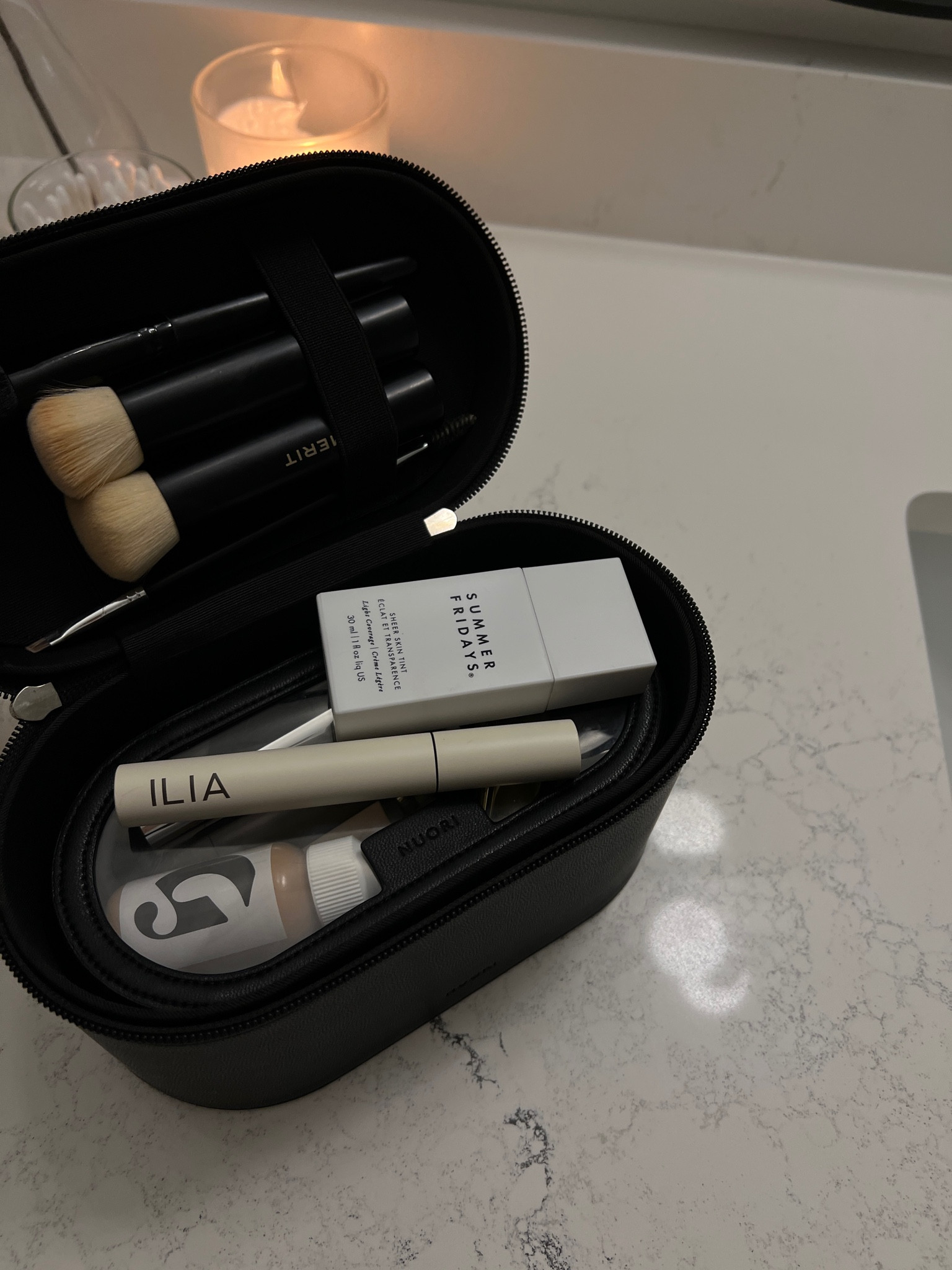 the most chic makeup case ✨ perfect for minimalists and traveling

#LTKbeauty #LTKitbag #LTKFind