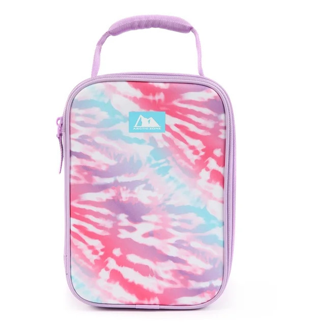 Arctic Zone Insulated Upright Lunch Box, Cotton Candy Tie Dye | Walmart (US)