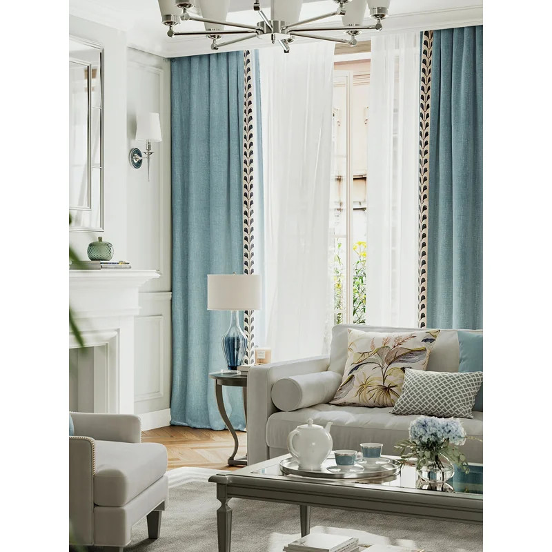 Cotton Blend Solid Color Room Darkening Thermal Pinch Pleat Curtain Panels (Set of 2) | Wayfair Professional