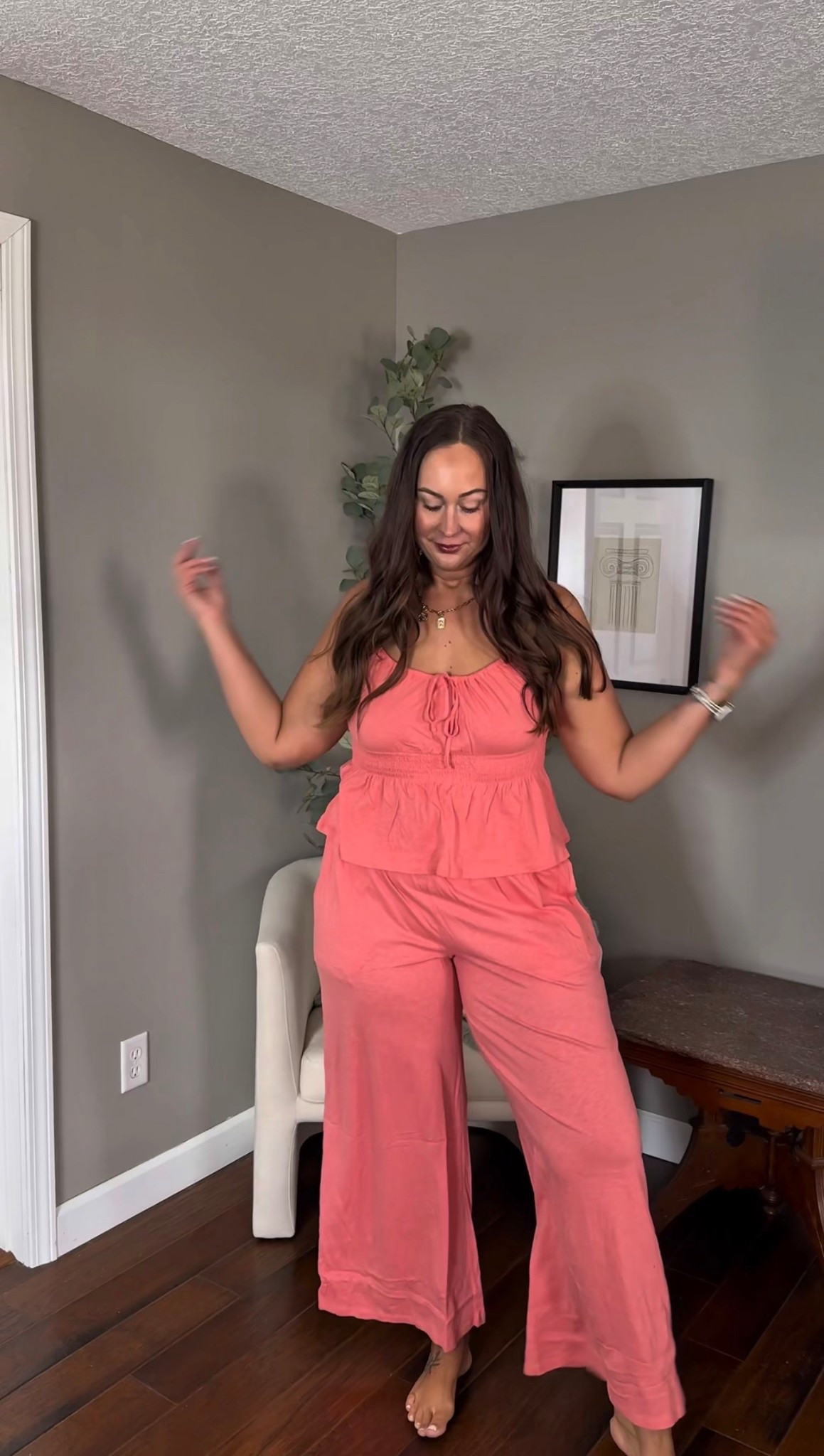 American Eagle set! Wearing large in both. SO STRETCHY

Spring outfits 2026

#LTKMidsize #LTKSaleAlert #LTKootd