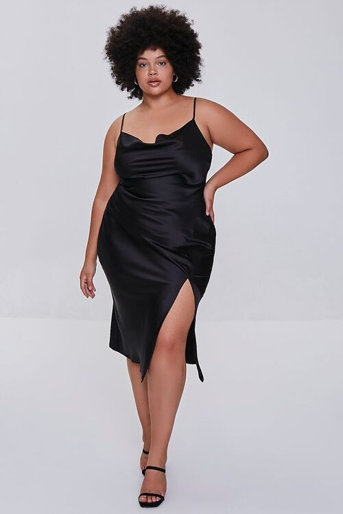 Plus Size Satin Slip Dress | Forever 21 (US)