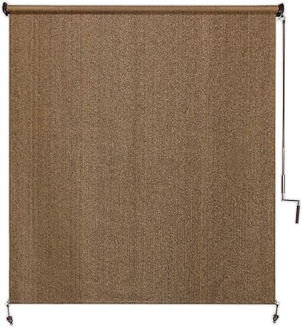 Coolaroo Exterior Roller Shade, Cordless Roller Shade with 95% UV Protection, No Valance, (6' W X... | Amazon (US)
