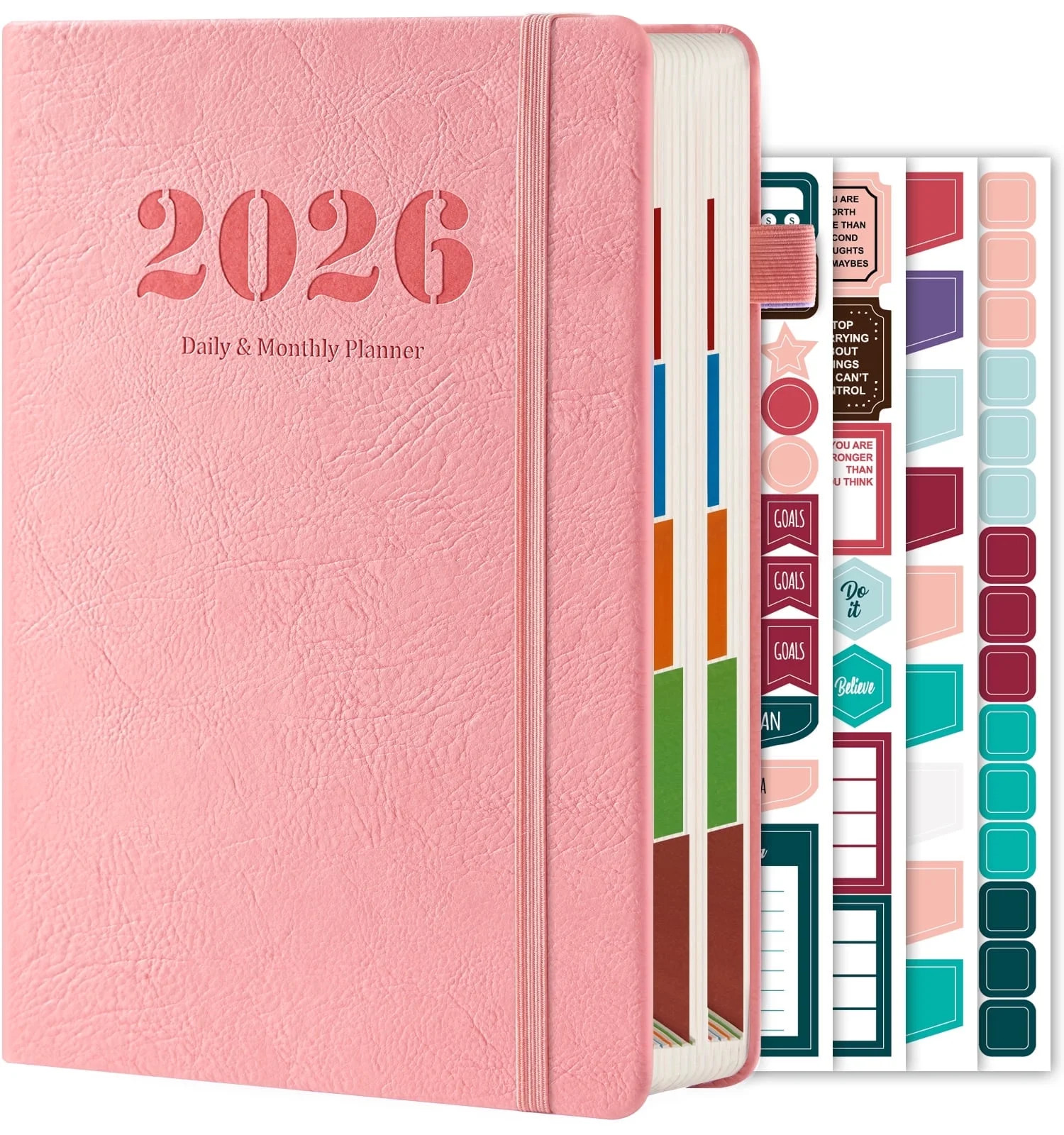 FOCUS DAY 2026 Daily and Monthly Planner, Planner/Calendar Jan.2026 - Dec.2026 with Hourly Schedu... | Walmart (US)