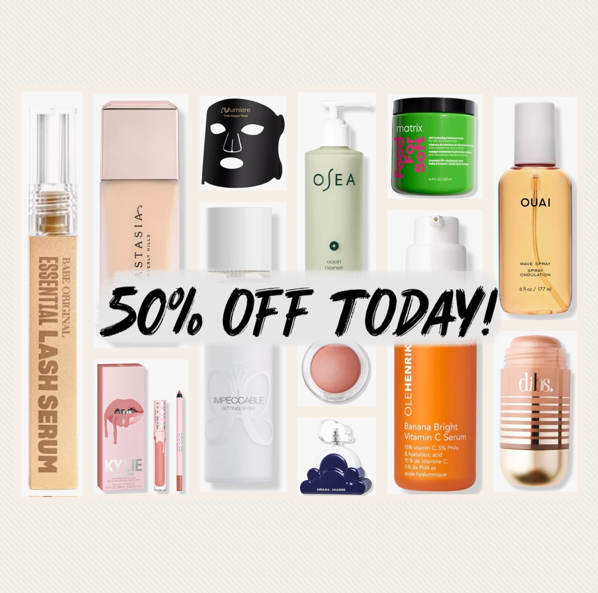Ulta 21 days of beauty sale starts today! 🎉🎉 Today’s 50% off deals! 

#makeup #skincare #hair #matureskin #dailydeal

#LTKBeauty #LTKSaleAlert