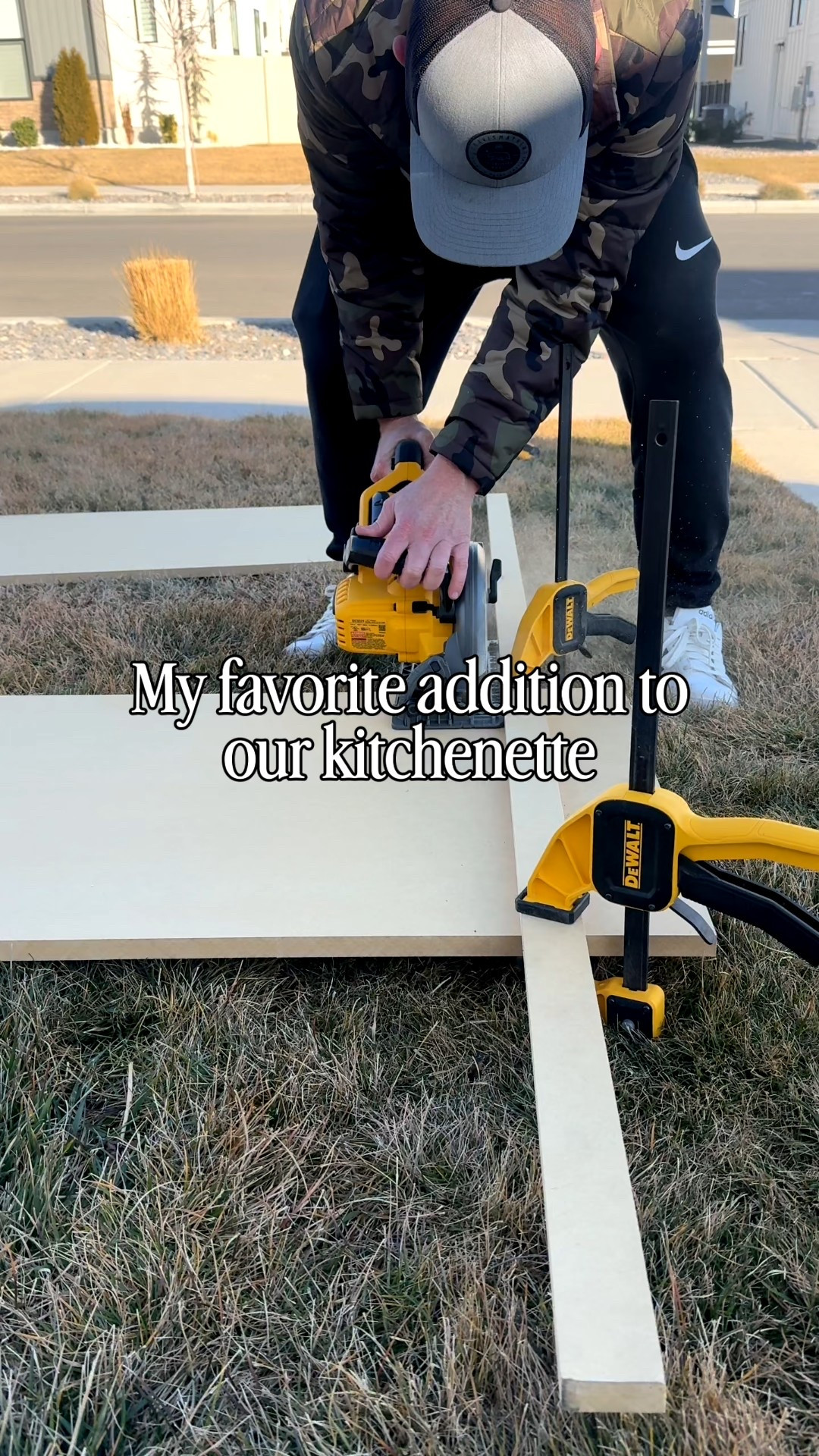 Kitchenette built-in refrigerator with shelves project ￼

#LTKSaleAlert #LTKHome