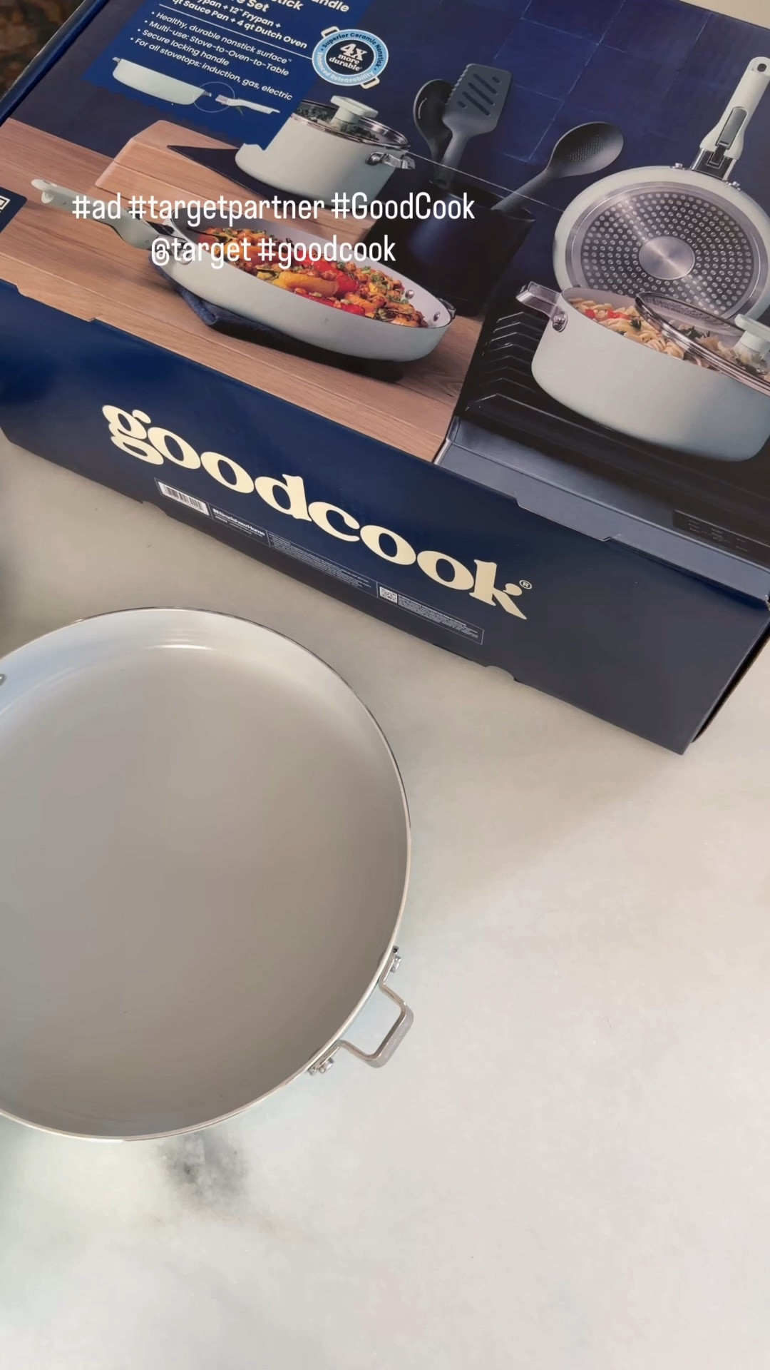 #ad Everything I reach for while testing recipes for my Cooking for One cookbook, all in one nesting set 🍽️ It's from Target, and made without PFAS, PFOA, PTFE, lead, or cadmium. 
@target @goodcook #targetpartner #GoodCook