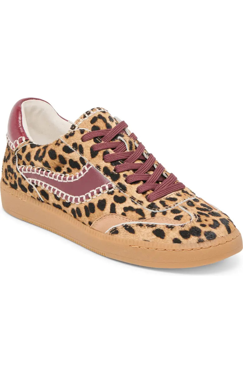 Notice Stitch Genuine Calf Hair Sneaker (Women) | Nordstrom Rack