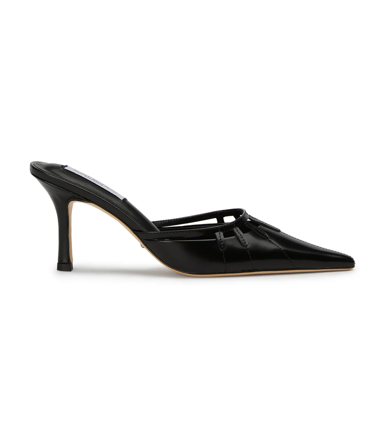 Samaire Black Hi Shine Heels | Tony Bianco US