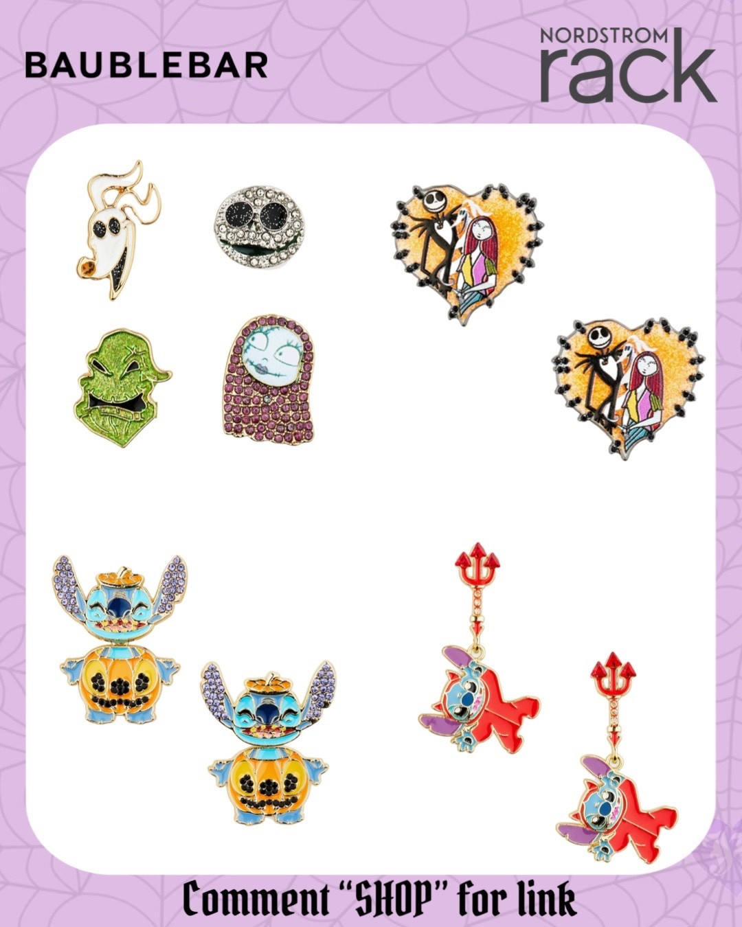 NBC & Stitch Halloween Baublebar

#LTKFindsUnder50 #LTKautumn #LTKSeasonal