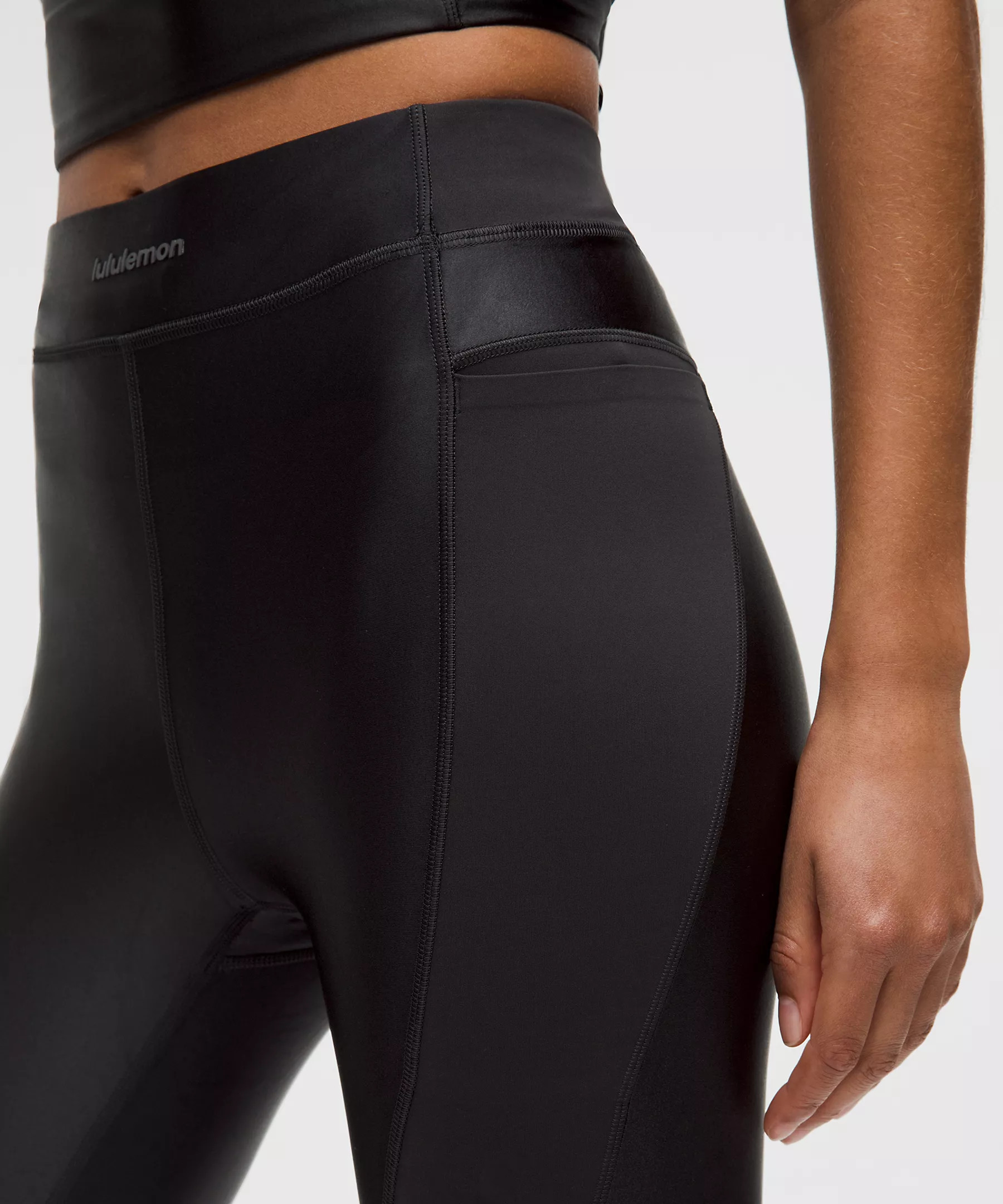Satin Shine Panelled High-Rise Tight 25" | Lululemon (US)