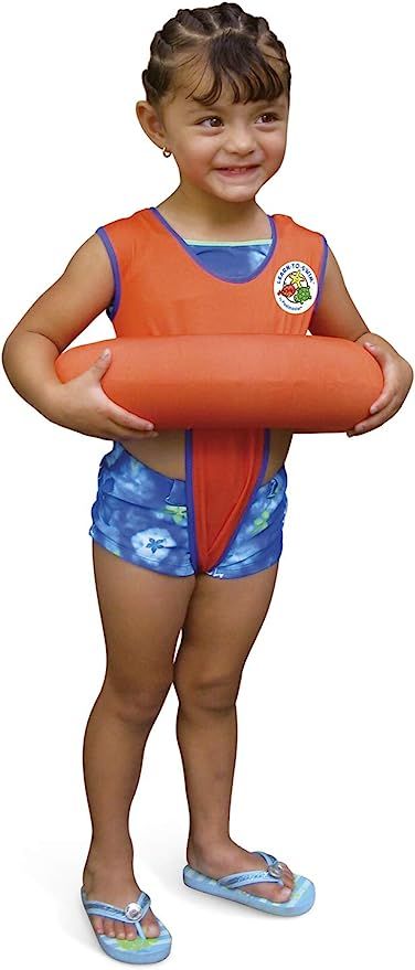 Poolmaster Learn-to-Swim Swimming Pool Tube Float Trainer, Orange | Amazon (US)