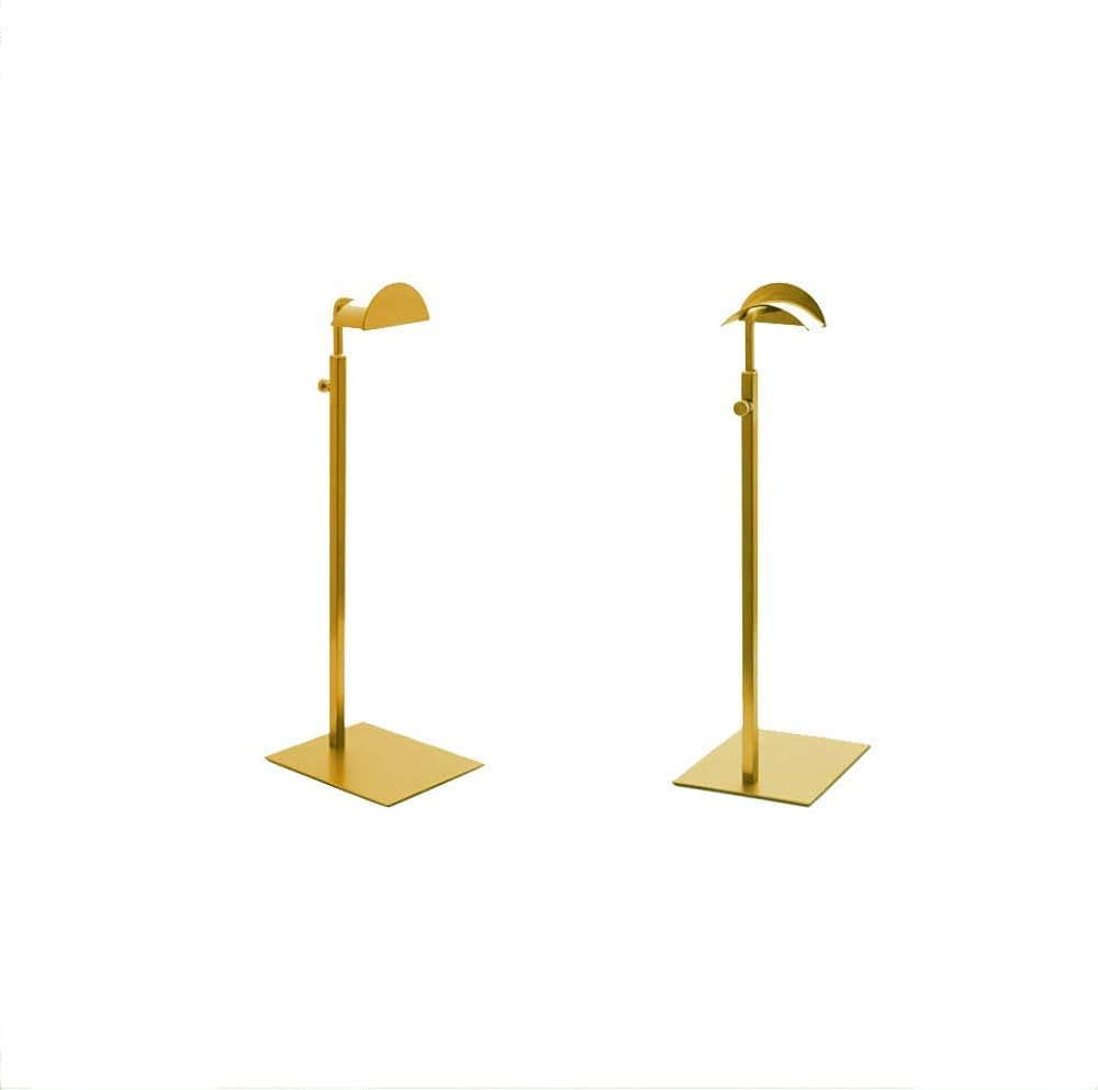 2pack of Metal Handbag Rack Display Single Side Adjustable Handbag Display Stand (Golden) | Amazon (US)