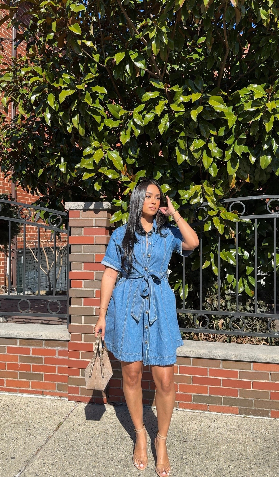 New H&M dress for spring with a Zara bag✨ @Zara 

#LTKPetite #LTKSeasonal #LTKootd