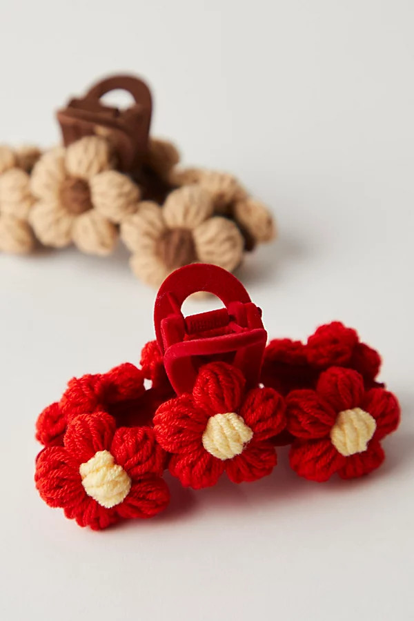 Sailor Crochet Flower Claw Clip | Free People (UK)