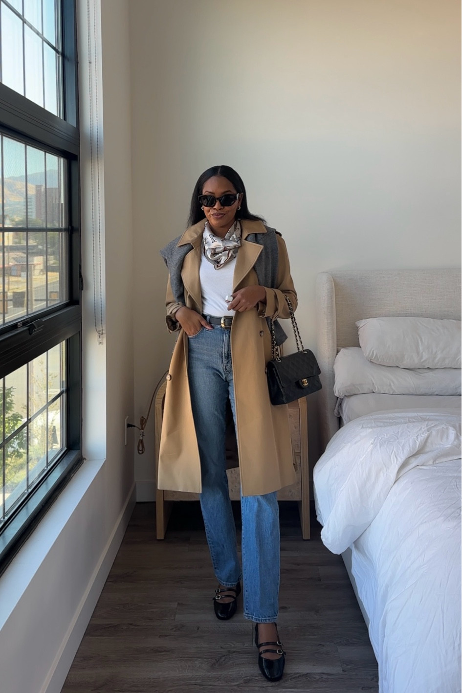 Casual Fall outfit | everyday style, preppy outfit, autumn outfit inspo, ootd, outfit inspo, old money outfit, Pinterest aesthetic, fall 2024 outfit, minimal style, neutral outfit, work wear, trench coat outfit, Mary Janes, ballet flats, capsule wardrobee

#LTKShoeCrush #LTKStyleTip #LTKWorkwear