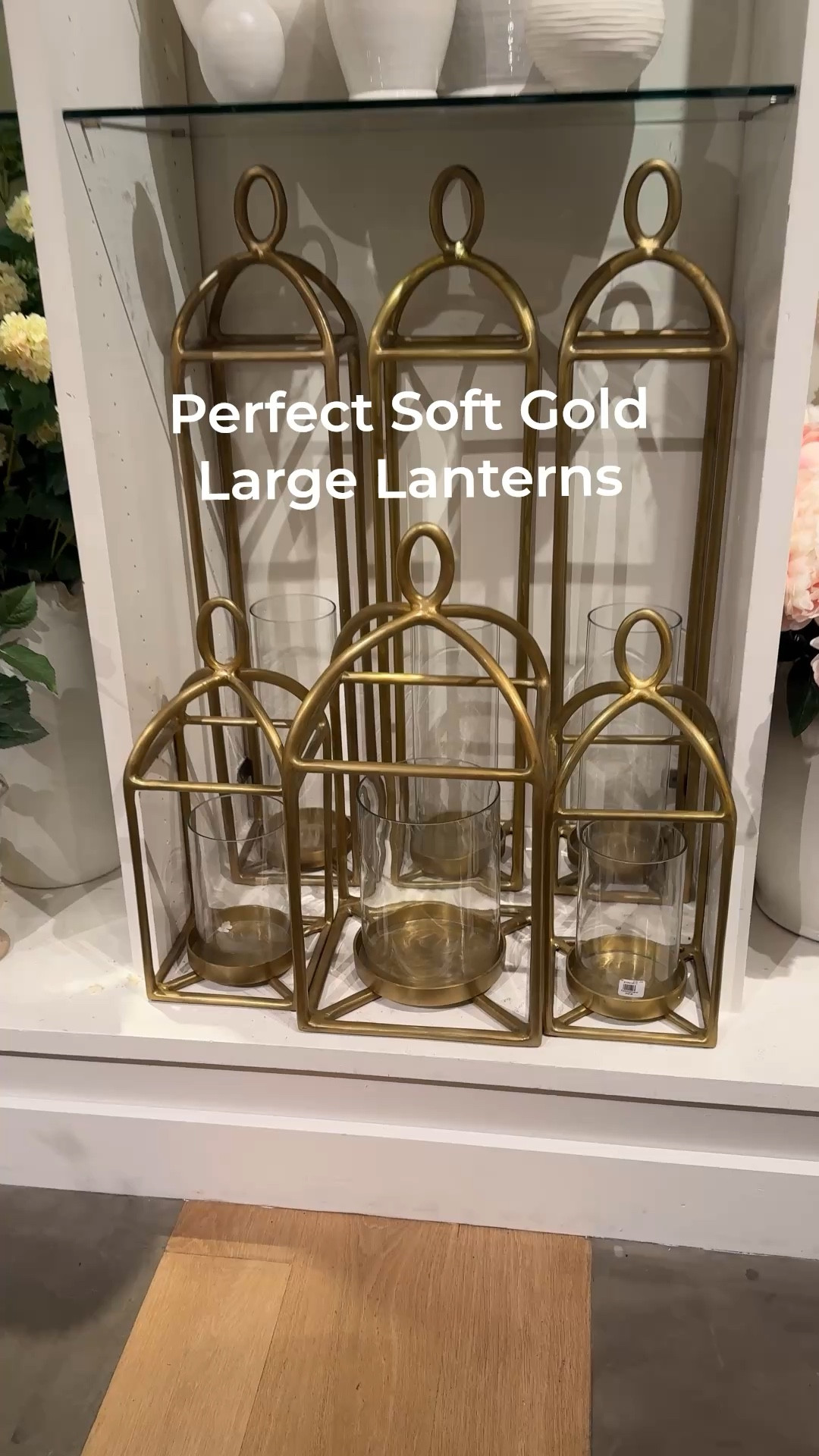 Extra large soft gold outdoor Fallon lanterns from @potterybarn

#LTKHome #LTKSeasonal #LTKSaleAlert