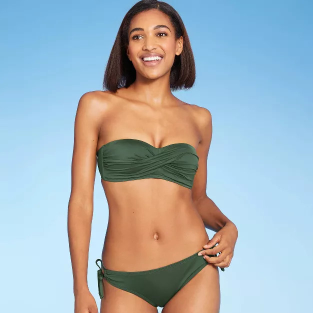 Women's Molded Bandeau Bikini Top - Kona Sol™ | Target