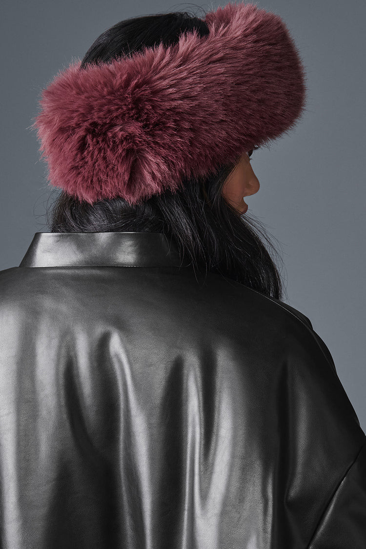 Opulent Faux Fur Wintersun Headband | Alo Yoga