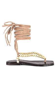 Jeffrey Campbell Xeniah Sandal in Natural from Revolve.com | Revolve Clothing (Global)