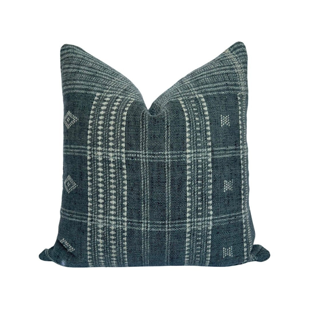 Indian Wool Throw Pillow Cover 20 x 20 Vintage Pillow Throw Pillow Sofa Pillow Cover Decorative P... | Etsy (US)