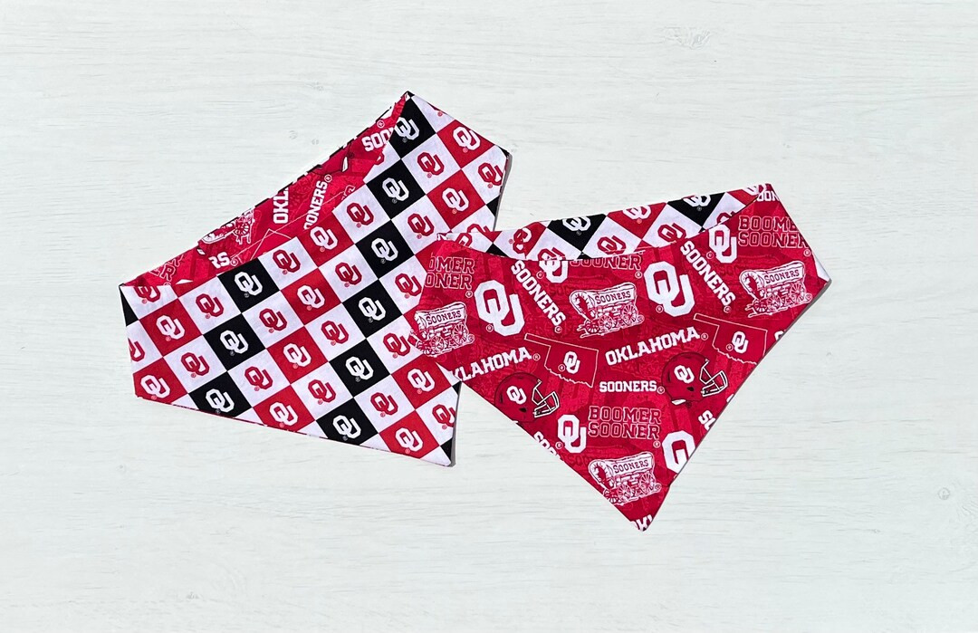 Oklahoma University Dog Bandana - Etsy | Etsy (US)