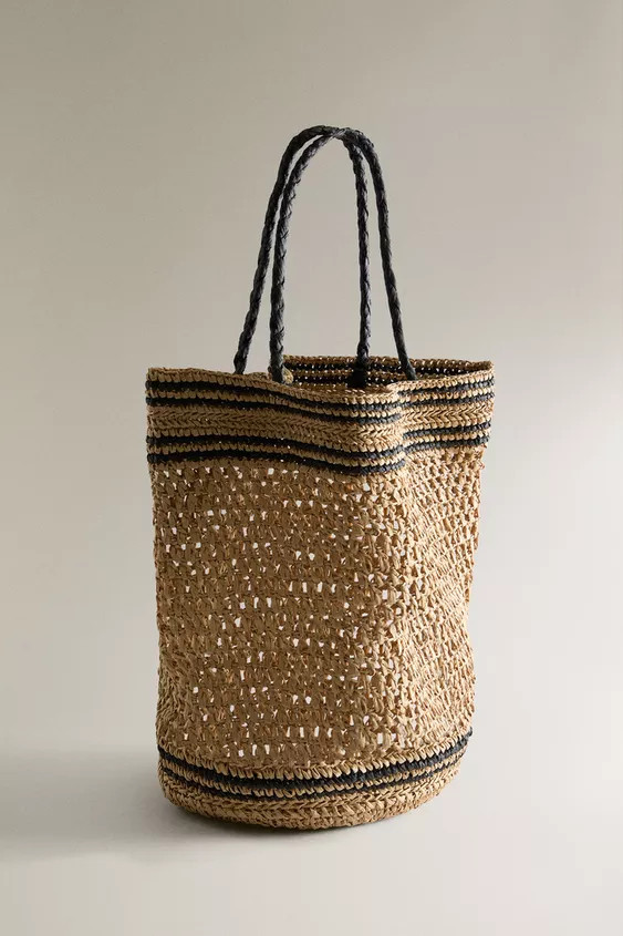 LARGE PAPER TOTE BAG | Zara US