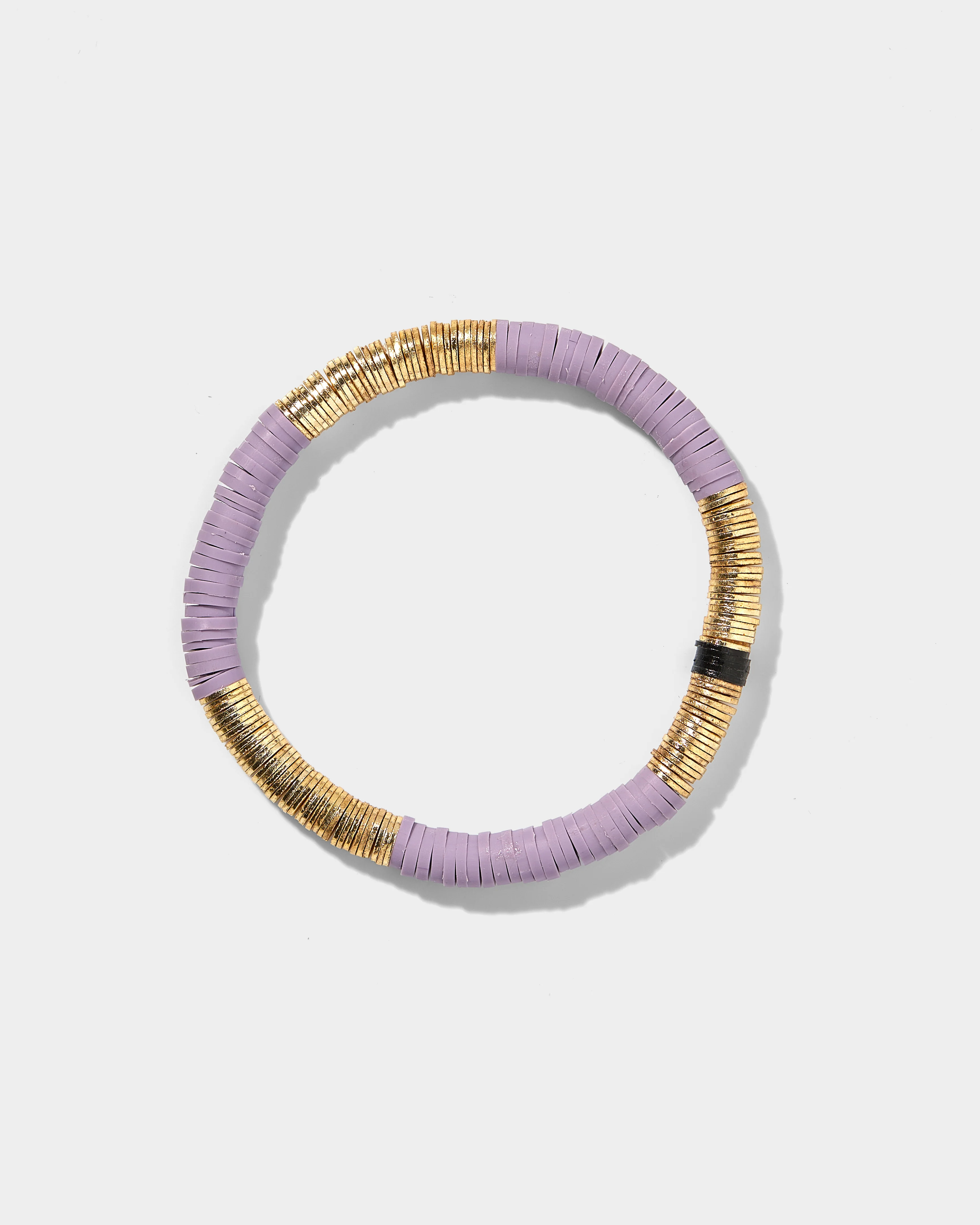 Heather Purple Vinyl Bracelet 6mm | Allie + Bess
