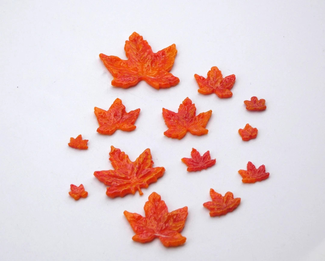 96 COE Freeze and Fuse Maple Leaves. Set of 13 Various - Etsy | Etsy (US)